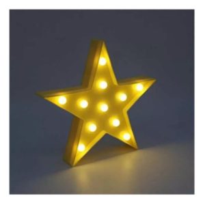 Estrella con Luz 16.5×16.5cm
