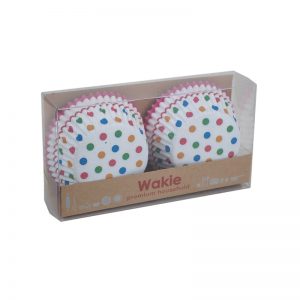 Moldes para Cupcakes Lunares Multicolor x50und