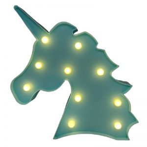 Unicornio Decorativo con Luz 32x18x3cm